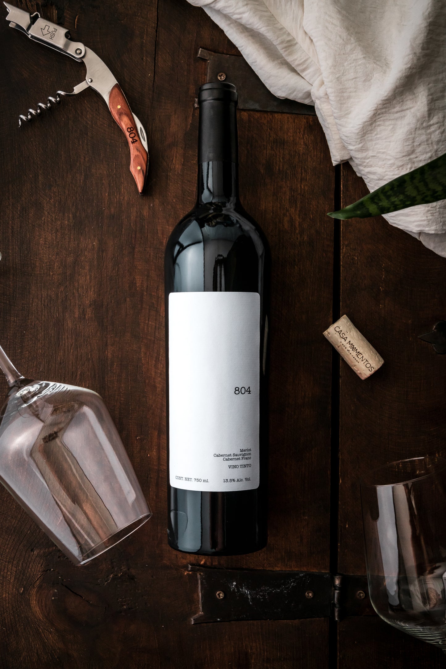 Vino Tinto 804 Botella 750ml